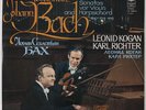 MELODIYA BACH VIOLIN SON. KOGAN AND RICHTER 2 LP  NM
