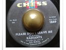 Radiants Don't Leave Me NORTHERN SOUL POPCORN HEAR 45
