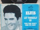 Elvis Presley-Let Yourself Go -1968  USA 45 + RARE PS