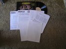 Bee Gees Children of World 1976 RSO lp + press bio LOOK