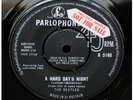 Beatles A Hard Day's Night UK 1964 FACTORY SAMPLE 45 NM