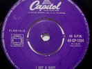 GENE VINCENT 45  I Got A Baby   Early AUSSIE CAPITOL 7