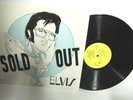 ELVIS PRESLEY SOLD OUT LP LIVE 1970'S THE KING ROCK