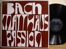 ETERNA - BACH St. Matthew Passion  MAUERSBERGER 4 Lp Nm