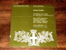 Brahms  DINO CIANI ABBADO live'68 Budapest Private rec.