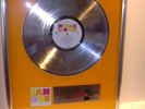 Human League Hysteria Platin Schallplatte Record golden