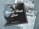 URIAH HEEP LIVE UK LP NEAR MINT