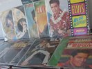 ELVIS PRESLEY 22 VINYL RECORDS  MADE IN BRAZIL RARE LPS