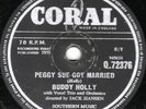 1959  BUDDY HOLLY 78 PEGGY SUE GOT MARRIED Ex-