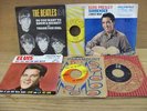 VINTAGE 45 RPM RECORDS ELVIS BEATTLES ETC