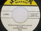 HAROLD CELIUS That's What Love.. OBSCURE MODERN SOUL 45