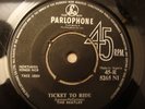 45 tours BEATLES Ticket to Ride pressage EMI NIGERIA