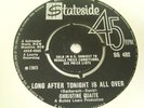 CHRISTINE QUAITE (Stateside) LONG AFTER TONIGHT IS OVER