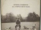 GEORGE HARRISON ALL THINGS MUST PASS 3 LP PSTR BEATLES