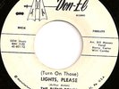 BLEND-TONES Lights Please 45 on DON EL Rare DOO WOP/R&B