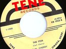 CARL CHERRY The Itch 45 on TENE Rare ROCKABILLY Listen