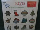 Elvis Presley WW Of Christmas LP W/ Sticker Postcard NM