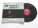 Philips Hi-Fi stereo Beethoven symph 1 + 2 Bruno Walter