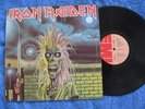 Iron Maiden - rare New Zealand tan/red label LP 1980