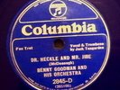 Blue Wax-Store Stock Columbia 2845-D Benny Goodman Or.