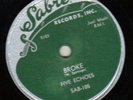 DOOWOP R&B on SABRE--FIVE ECHOES--BROKE