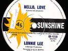 HELLO LOVE /SOS LONNIE LEE 1971 SUNSINE OZ COUNTRY ROCK
