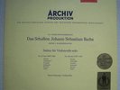 ARCHIV - BACH CELLO SOLO NR.3 & 4  FOURNIER