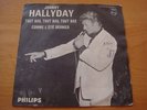 RARE FRENCH SP 45T JUKE BOX ORIGINAL JOHNNY HALLYDAY