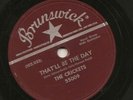 THE CRICKETS  That'll Be The Day...Pristine 78 rpm