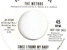 NORTHERN SOUL  THE METROS  