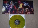 KISS - THE HOTTEST BAND IN THE LAND FOC gelbes Vinyl