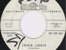 New Breed R&B Mod 45-Richard Berry-Louie Louie-Hear 