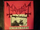 Mayhem Deathcrush 1987 Lp disco 33 giri black metal