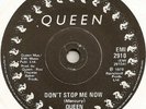 QUEEN RARE IRISH SINGLE  DONT STOP ME NOW + EMI GR SL