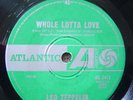 LED ZEPPELIN OZ ATLANTIC 45 WHOLE LOTTA LOVE 1969