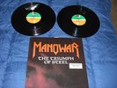 MANOWAR - THE TRIUMPH OF STEEL RARE 17tr 2LP - GER 1992