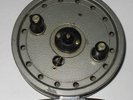 JW YOUNG RAPIDEX CENTRE PIN VINTAGE FISHING REEL & BOX