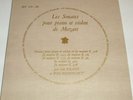 KRAUS-BOSKOVSKY Mozart Sonatas DISCOPHILES 185-186