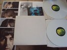BEATLES WHITE ALBUM 2 LP WHITE VINYL Photos Poster No'd