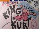 KING KURT Zulu beat  HAND PAINTED SLV + STICKERS ORANGE