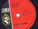 DEE DEE SHARP - BABY CAKES - RARE 78 RPM - 1962 VG++