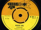 Tennors - Reggae Girl UK Bigshot 45 Listen