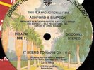 ASHFORD & SIMPSON - IT SEEMS TO HANG ON * 1978 PROMO *