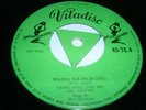 RARE CALYPSO * CYRIL DIAZ Mama Ah Hurting VITADISC 45