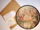 RARE DISQUE PICTURE DISC SATURNE Monsieur Beaucaire 78T