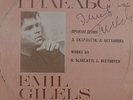 SIGNED by Emil Gilels  -  Scarlatti & Beethoven Melodea