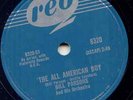 BILL PARSONS - ALL AMERICAN BOY -78 RPM  -1959 CANADA