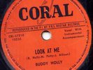 BUDDY HOLLY - LOOK AT ME -RARE 78 RPM PHILIPPINES  1958