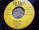 VERY RARE VG USA 45 - BILL FLAGG - GO CAT, GO - TETRA