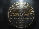 6 VICTOR MONARCH RECORDS SINGLE SIDED